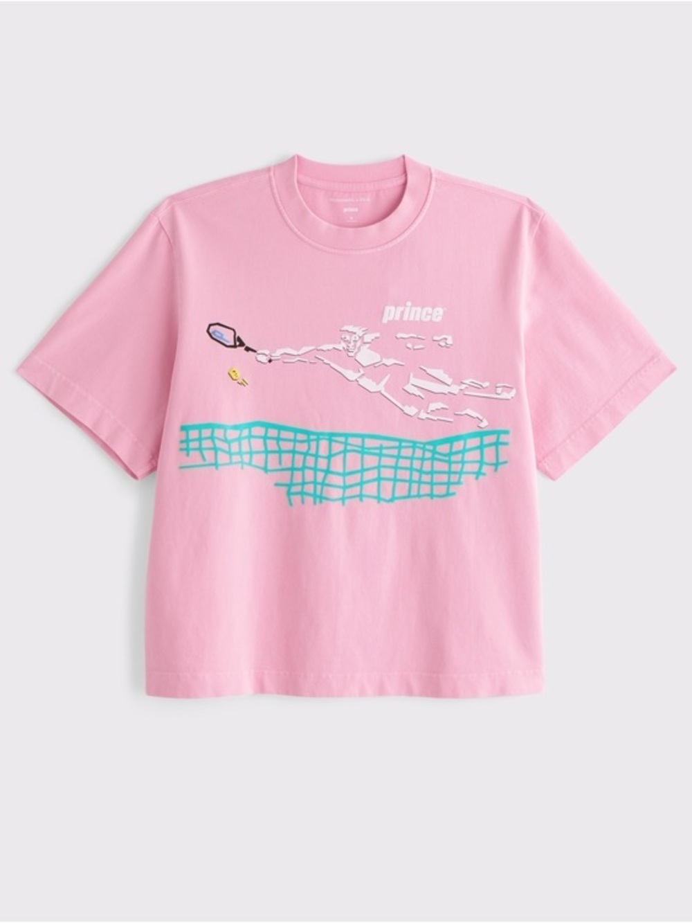 Premium Heavyweight 2.0 Abercrombie & Fitch x Prince Tennis Graphic Tee